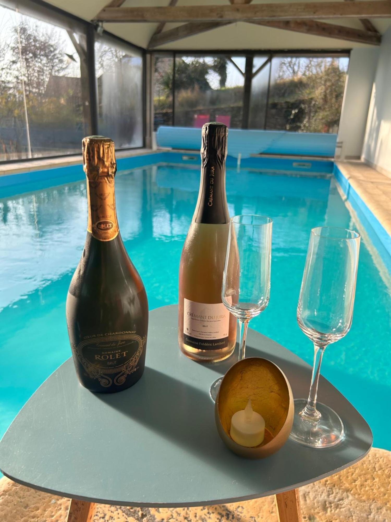 Le D'Tour Gourmand Bed & Breakfast Toulouse-le-Chateau Bagian luar foto